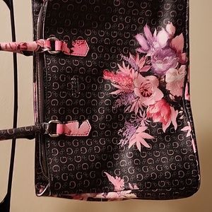 Guess purse floral
